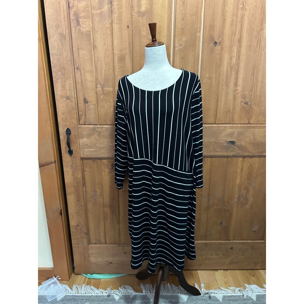 Like New Office Wear Longsleeve Asymmetrical Minimalist Dress